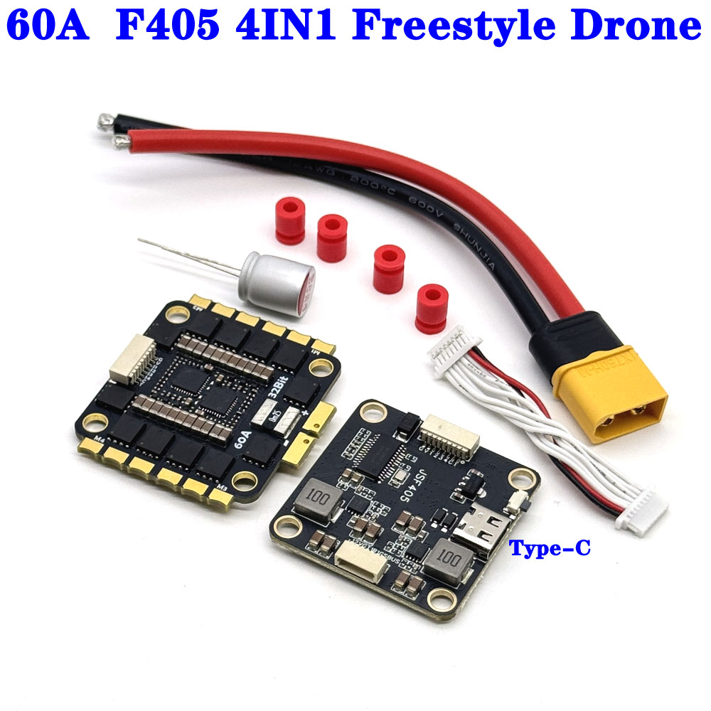 Drone Racing Flight Controller - 1set 60A F405 Mini v3s 30x30