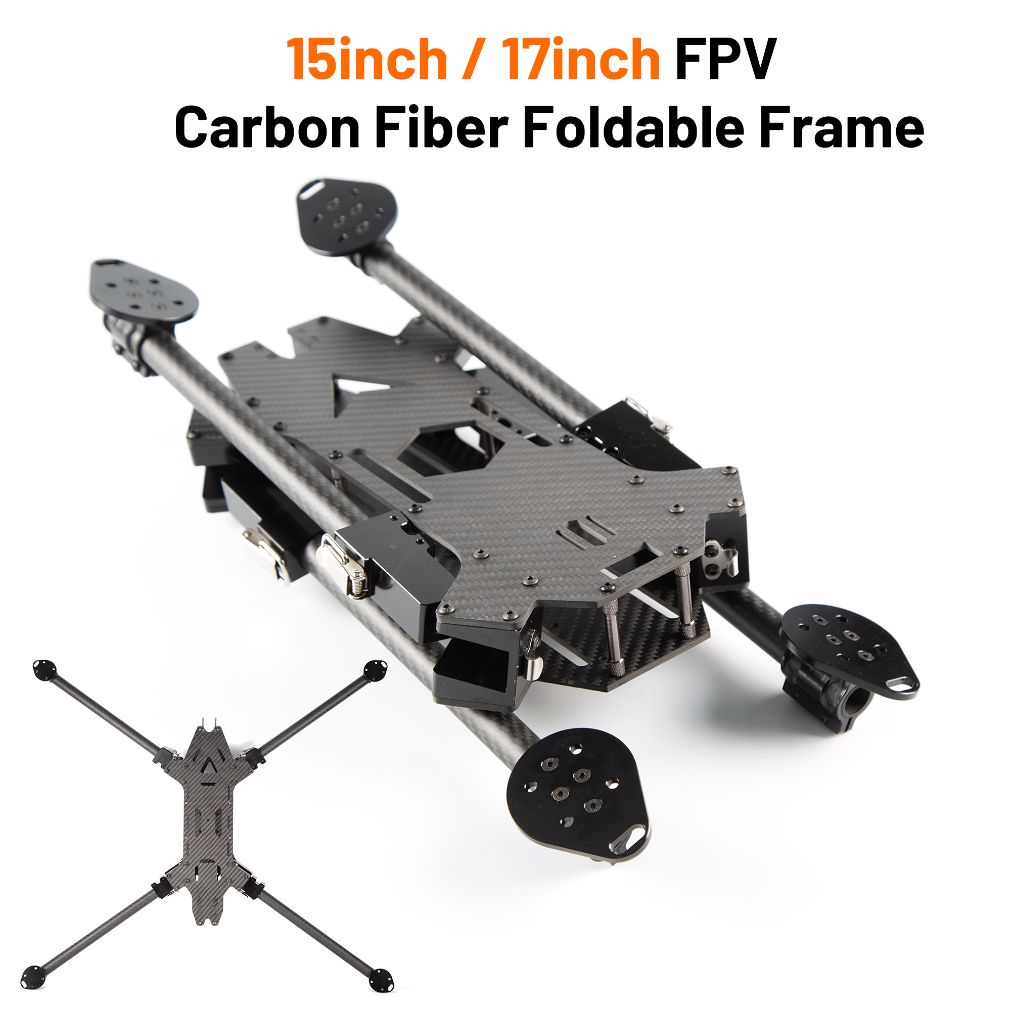 Drone Racing Motor - 15inch /17inch FPV Carbon Fiber Foldable