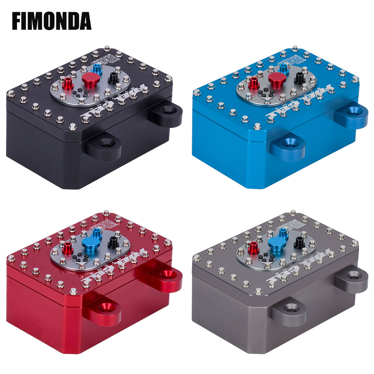 Drone Racing Receiver - Aluminum Cell Receiver Box/Electric Box/Fuel Tank