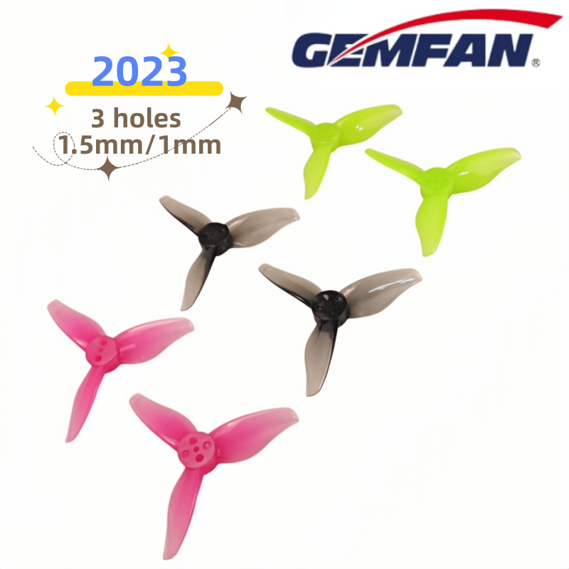 Drone Racing Gate - 4Pairs/8Pcs Gemfan Hurricane 2023 2X2.3X3 3-Blade