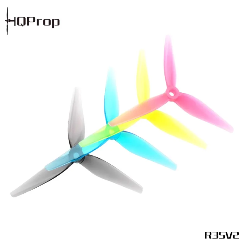 12 PCS / 6 Pairs HQProp 5135V2 – обзор и цена Drone Racing Propeller