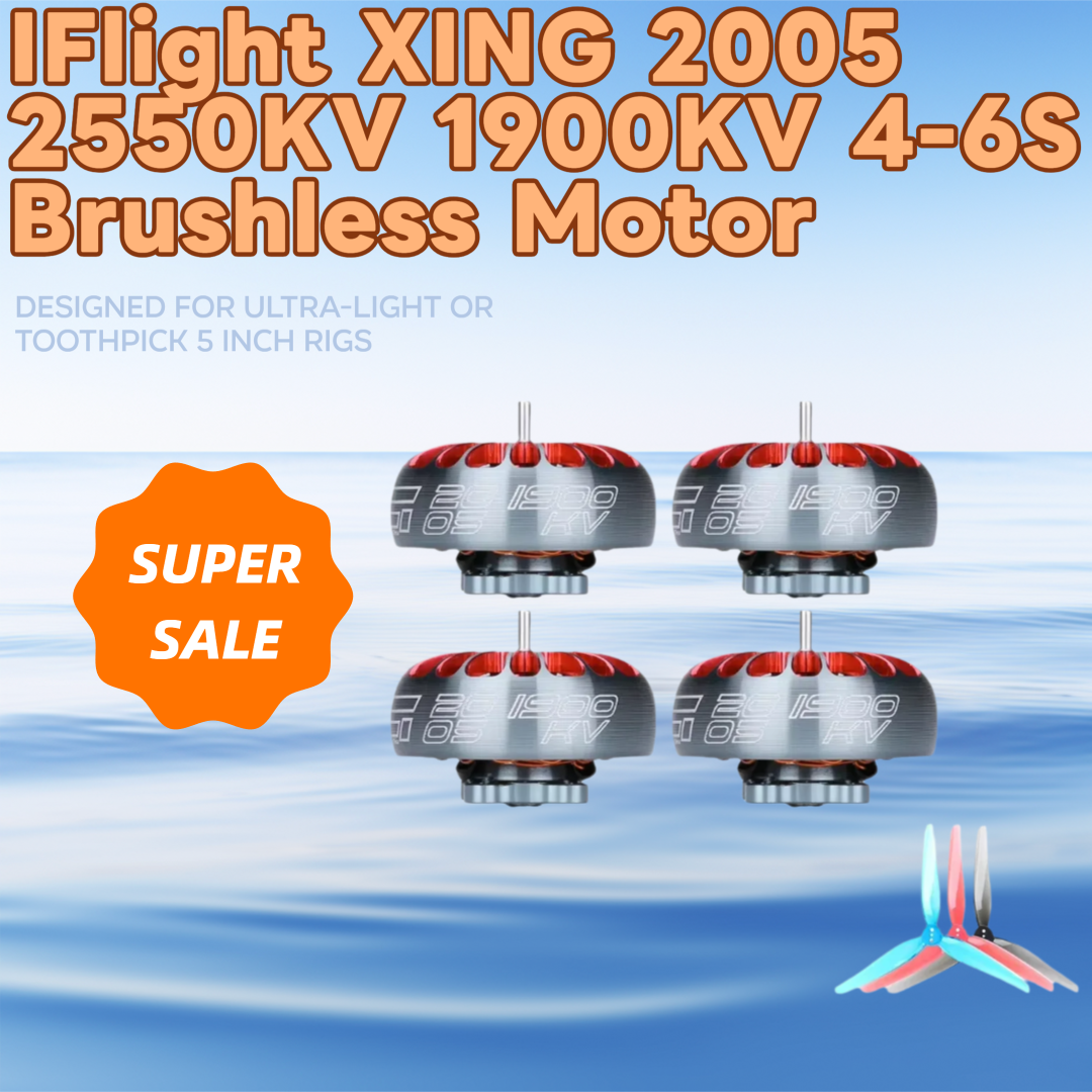4pcs/lot IFlight XING 2005 255 – обзор и цена Drone Racing Motor