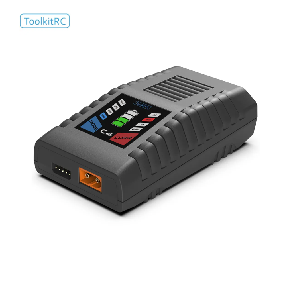 ToolkitRC C4 50W 5A AC Charger – обзор и цена Drone Racing Charger