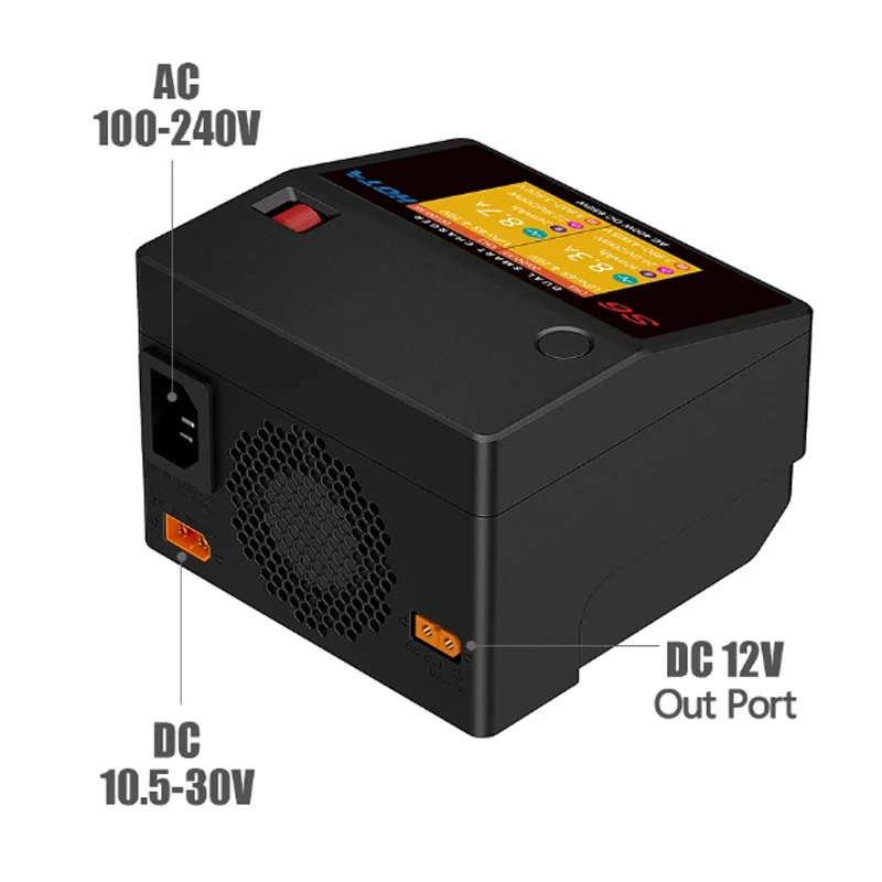 SkyCityFPV  HOTA S6 AC 400W 15 – обзор и цена Drone Racing Charger