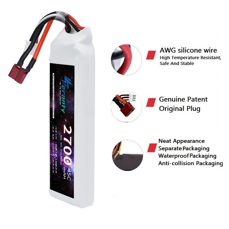 1/3PCS 2S 7.4V Lipo Battery 27 – обзор и цена Drone Racing Battery