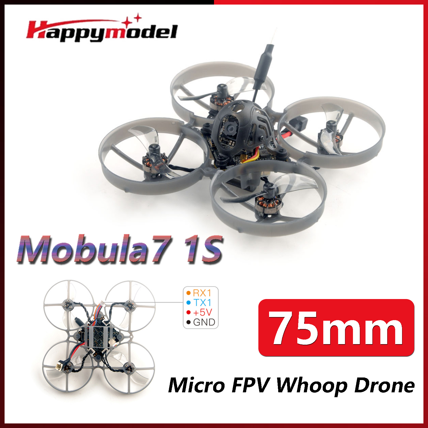 Happymodel Mobula7 1S 75mm Tin – обзор и цена Drone Racing Charger