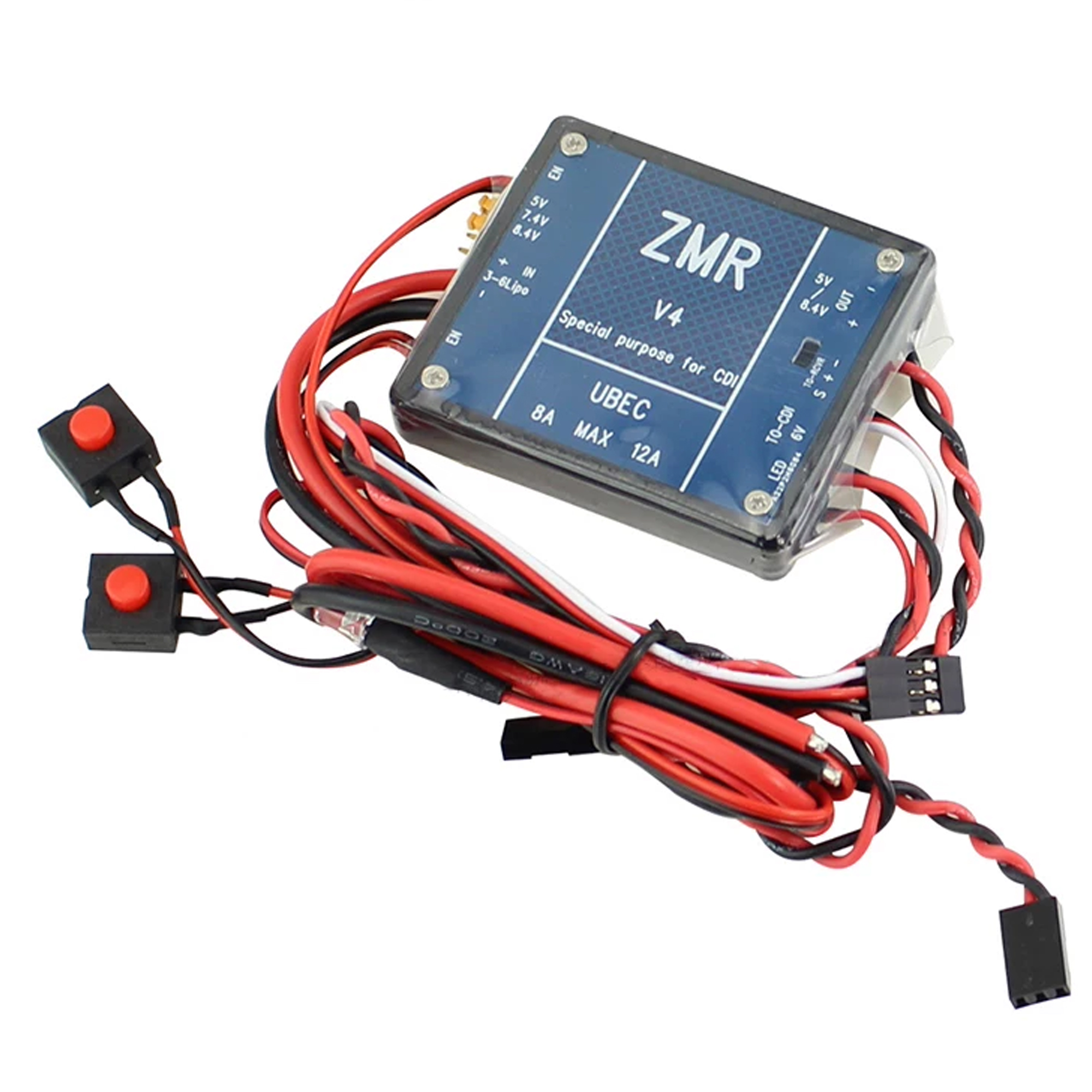 UBEC V2 V3 V4 ZMR 8A Dual BEC  – обзор и цена Drone Racing Battery