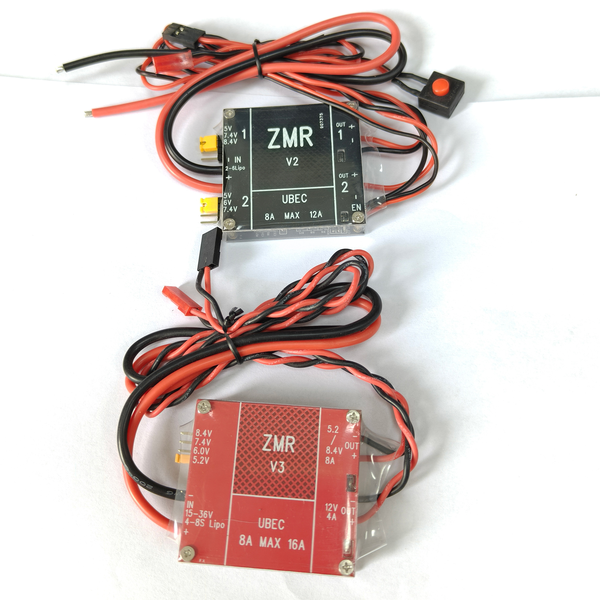 UBEC V2 V3 V4 ZMR 8A Dual BEC  – обзор и цена Drone Racing Battery