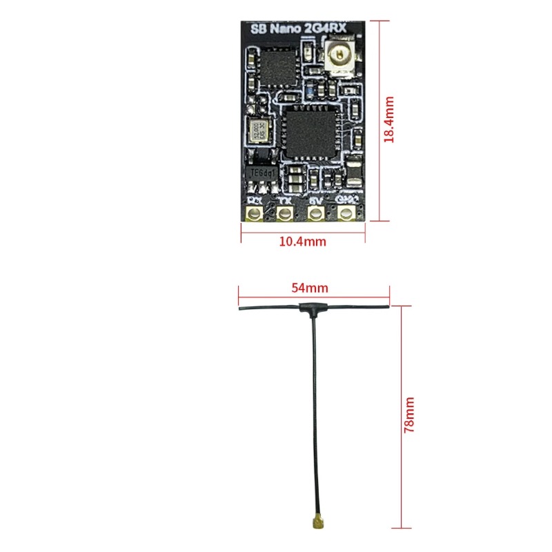 SpeedyBee Nano 2.4G ExpressLRS – обзор и цена Drone Racing Receiver