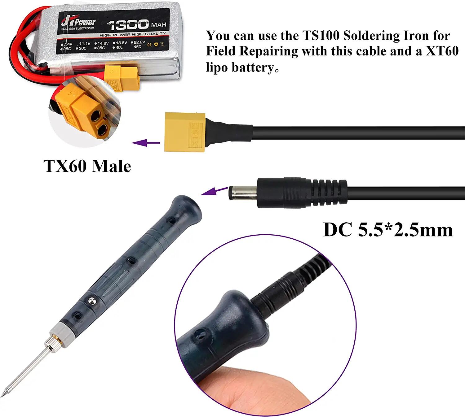 XT60 Adapter Cable XT60 Male t – обзор и цена Drone Racing Gate