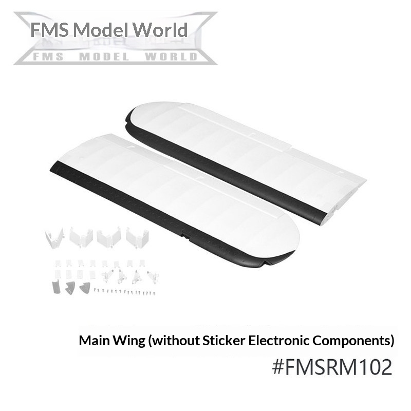 FMS RC Plane Decals For 1700mm – обзор и цена Drone Racing Motor