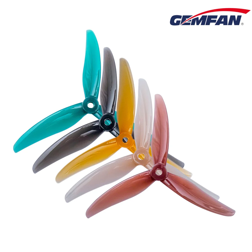 24pcs/12pairs Gemfan 3 Blade P – обзор и цена Drone Racing Propeller