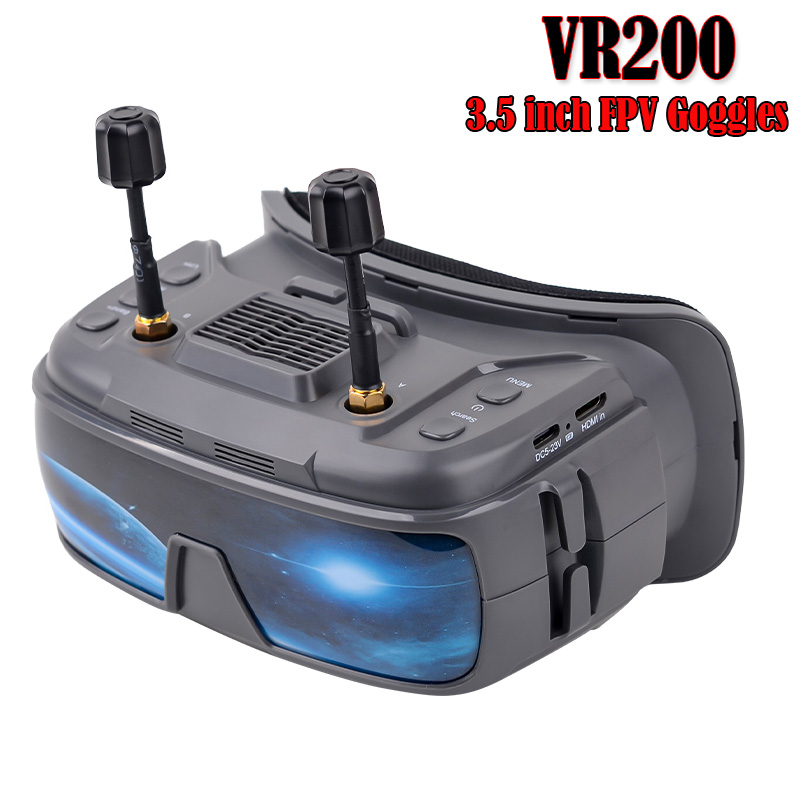 VR200 3.5 inch 5.8G FPV Video  – обзор и цена Drone Racing Goggles