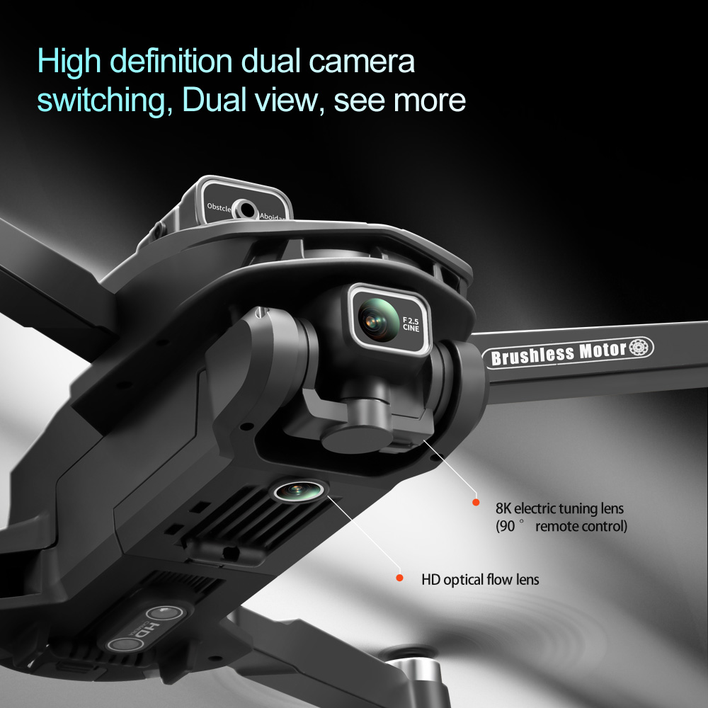 V168 PRO Max GPS Drone 8K Prof – обзор и цена Drone Racing Camera