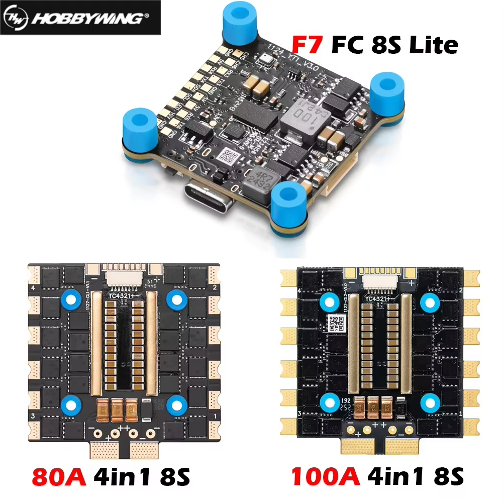HobbyWing XRotor 80A  100A 4in – обзор и цена Drone Racing Flight Controller
