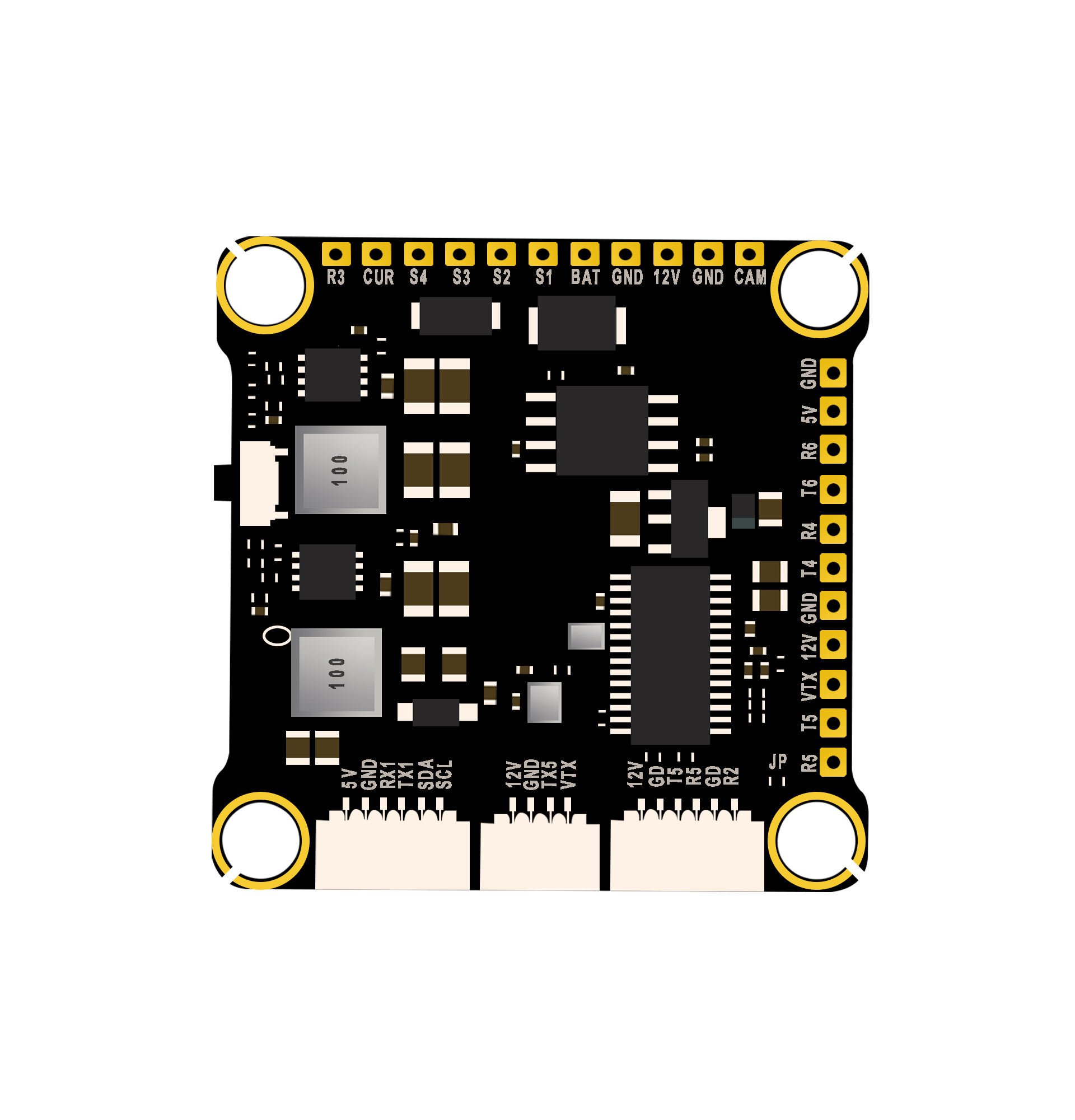 HPXGRC F405/F722 55A STACK 426 – обзор и цена Drone Racing Flight Controller
