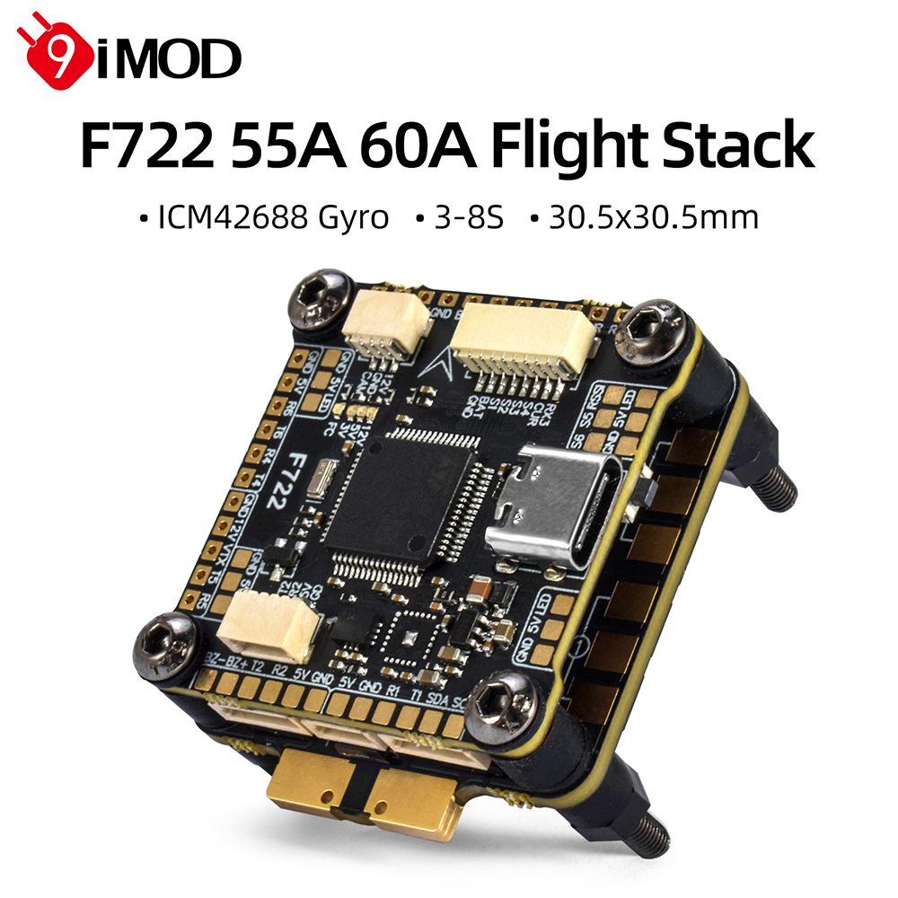 9IMOD F722 Flight Stack F722 F – обзор и цена Drone Racing Flight Controller