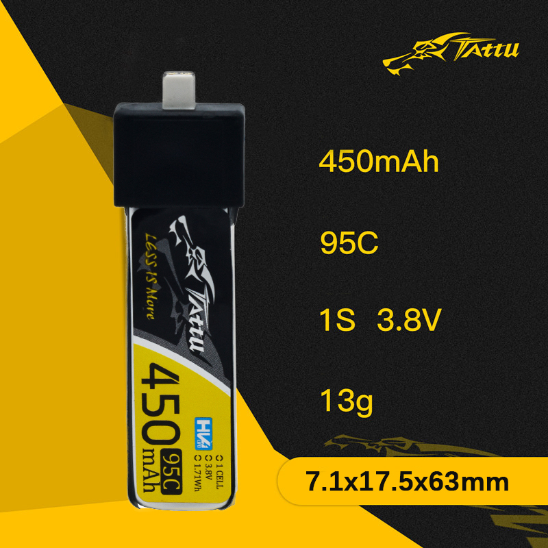 3Pcs NEW TATTU 450/500/550mAh  – обзор и цена Drone Racing Battery