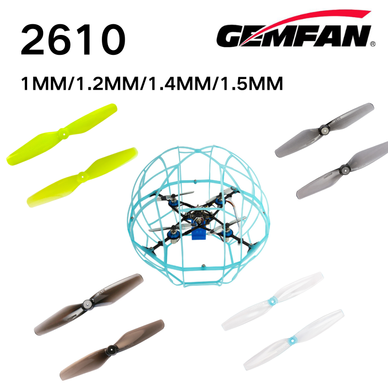 2610 Props Gemfan 2.6inch 2 Bl – обзор и цена Drone Racing Esc
