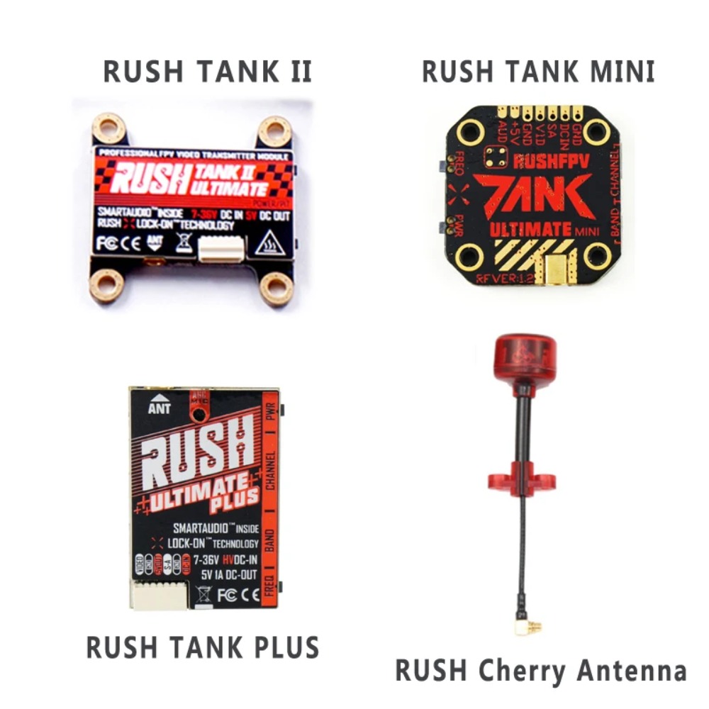 RUSH TANK Ultimate II/Mini/ PL – обзор и цена Drone Racing Receiver