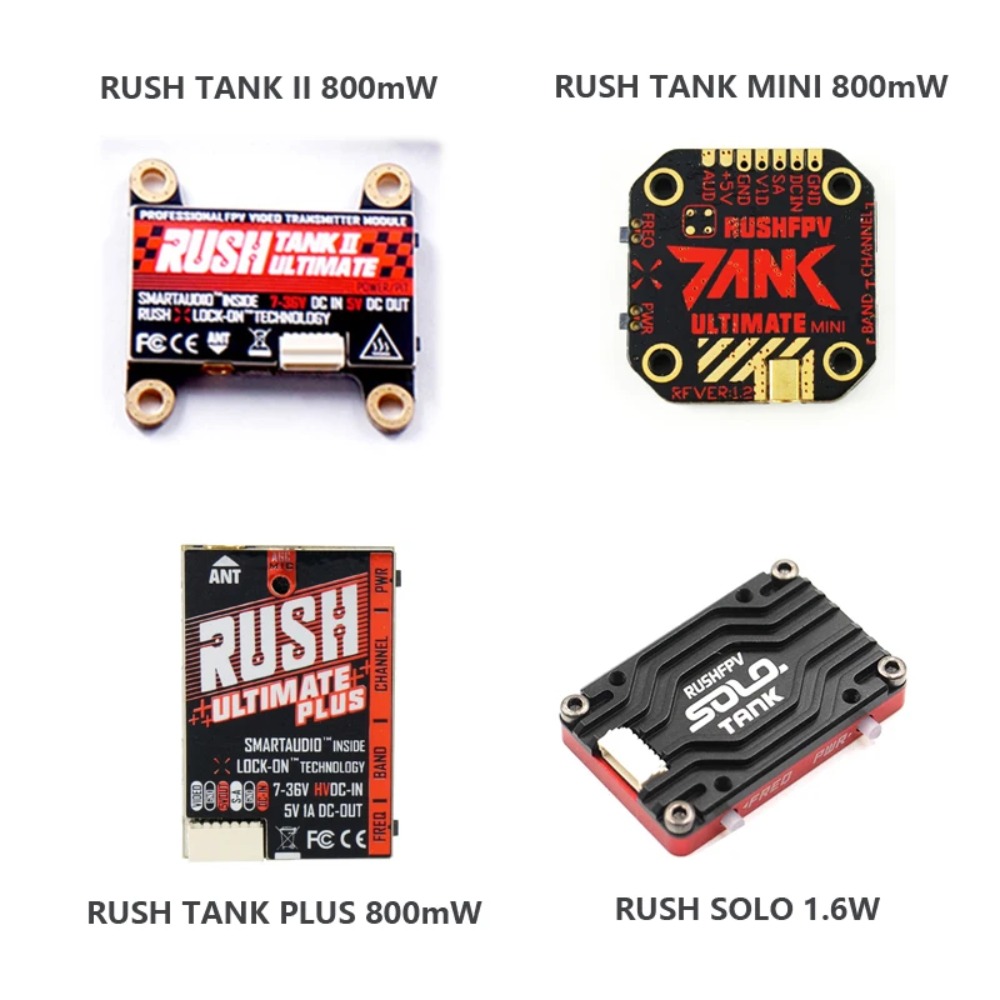 RUSH TANK Ultimate II/Mini/ PL – обзор и цена Drone Racing Receiver