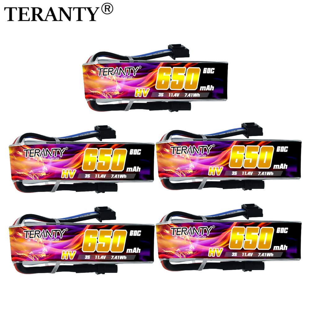 1/2/5/8pcs TERANTY 650mAh 3S 1 – обзор и цена Drone Racing Battery