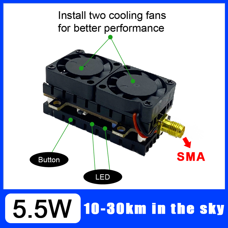 Long Range 5.8GHz 5.5W Video T – обзор и цена Drone Racing Vtx