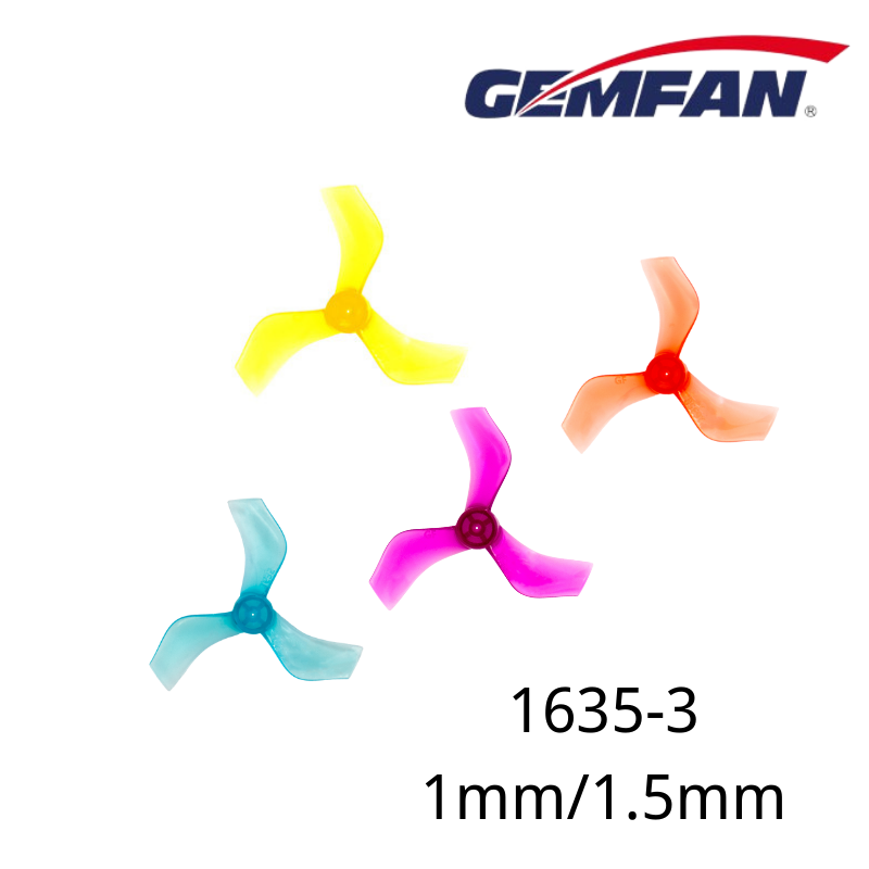 Gemfan 1635 40mm 3-Blade Prope – обзор и цена Drone Racing Propeller