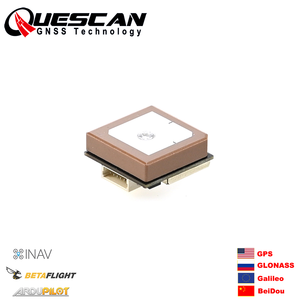 QUESCAN 18mm AN182 GPS Compass – обзор и цена Drone Racing Antenna