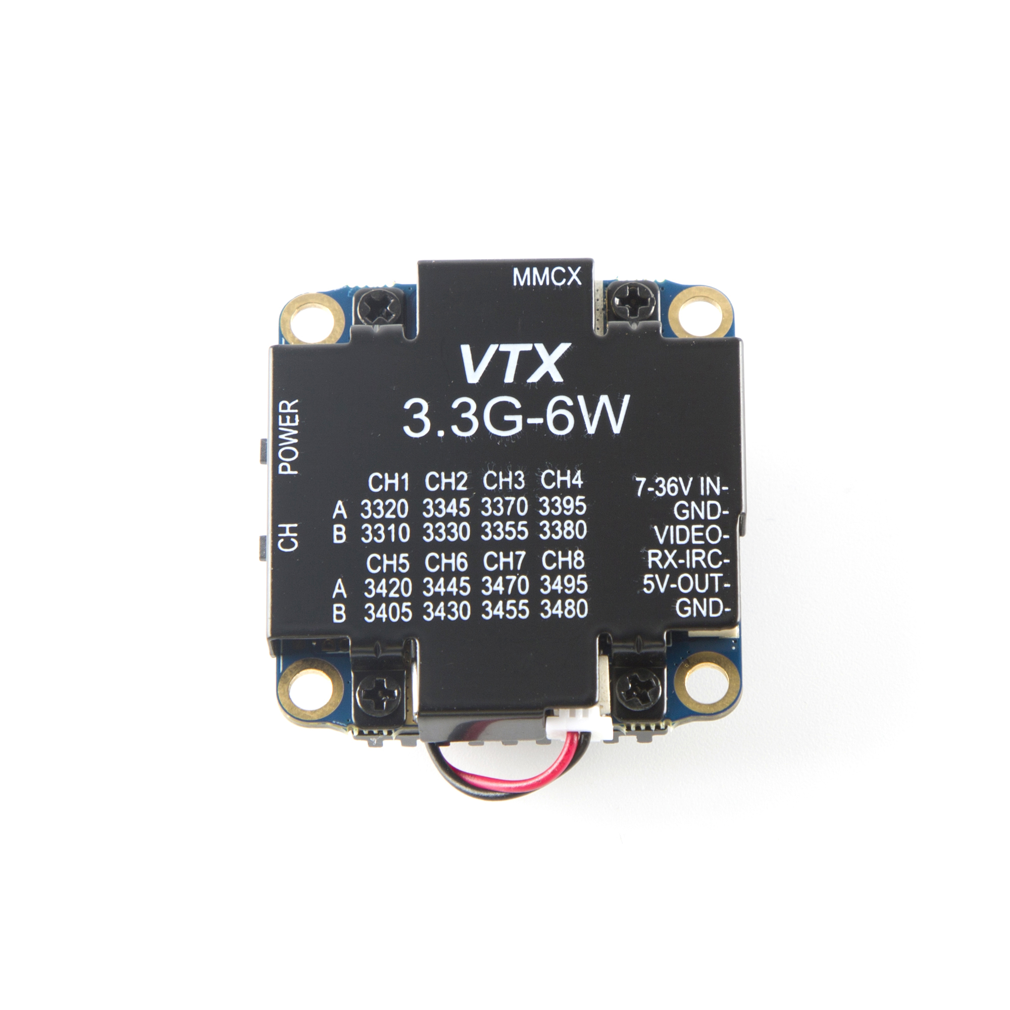 FPV Video Transmitter 3.3G 6W  – обзор и цена Drone Racing Vtx