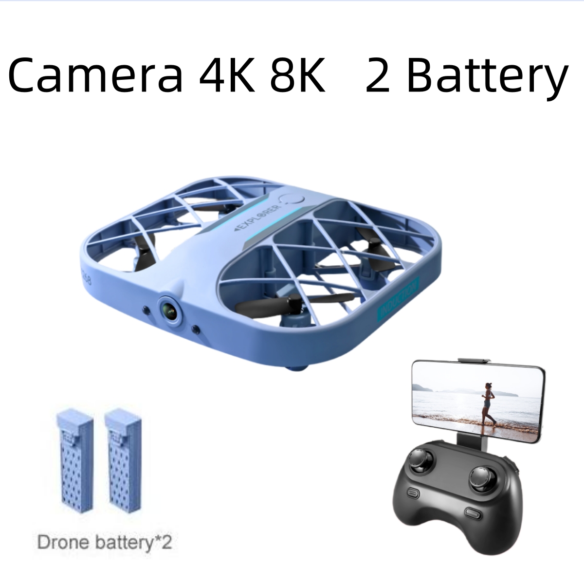 JJRC H107 FPV RC Drone with 2  – обзор и цена Drone Racing Camera